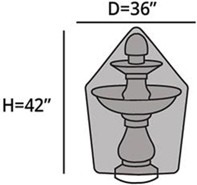 Fountain Cover Ultima 36" Color: Tan FTCP748.TN3
