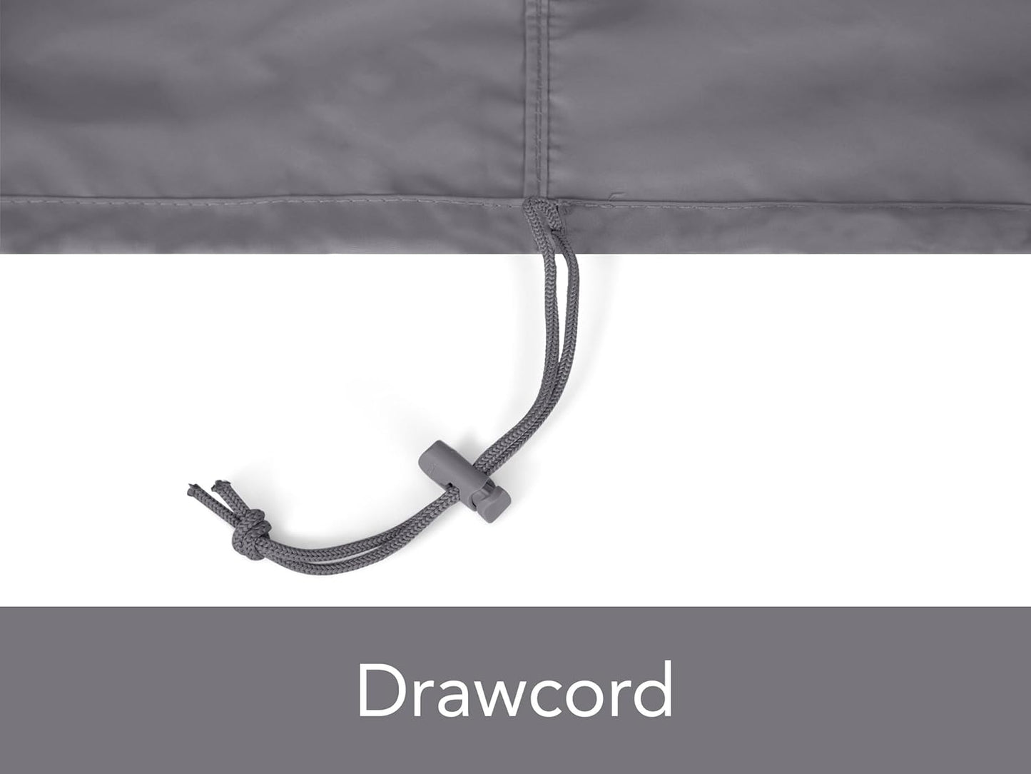 Covermates Fountain Cover - Weather Resistant Polyester, Weather Resistant, Elastic Hem, Outdoor Living Covers, 52DIAMETER x 68H, Charcoal