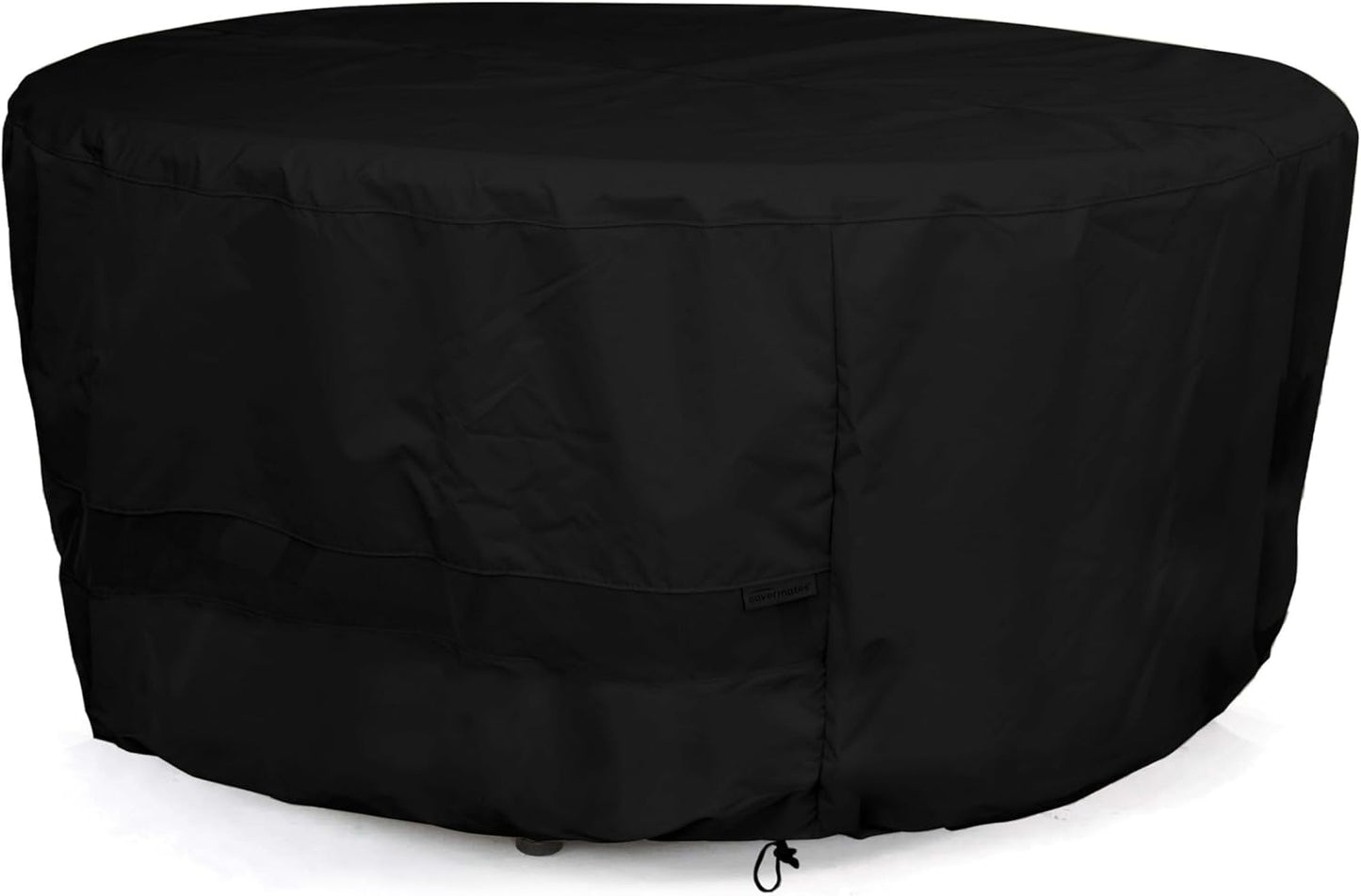 Covermates Round Dining Table Cover - Water-Resistant Polyester, Mesh Ventilation, Patio Table Covers, Round 72DIAMETER x 30H, Khaki