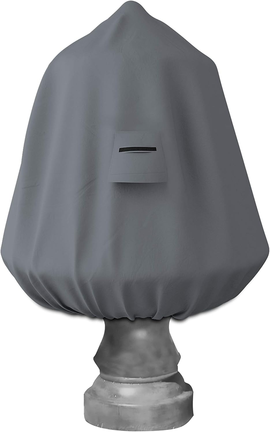 Covers & All Fountain Cover, Made of 12 Oz Cover Max Fabric, Waterproof & UV Resistant, Ideal for Moderate Weather (40" Dia x 52" H, Blue)