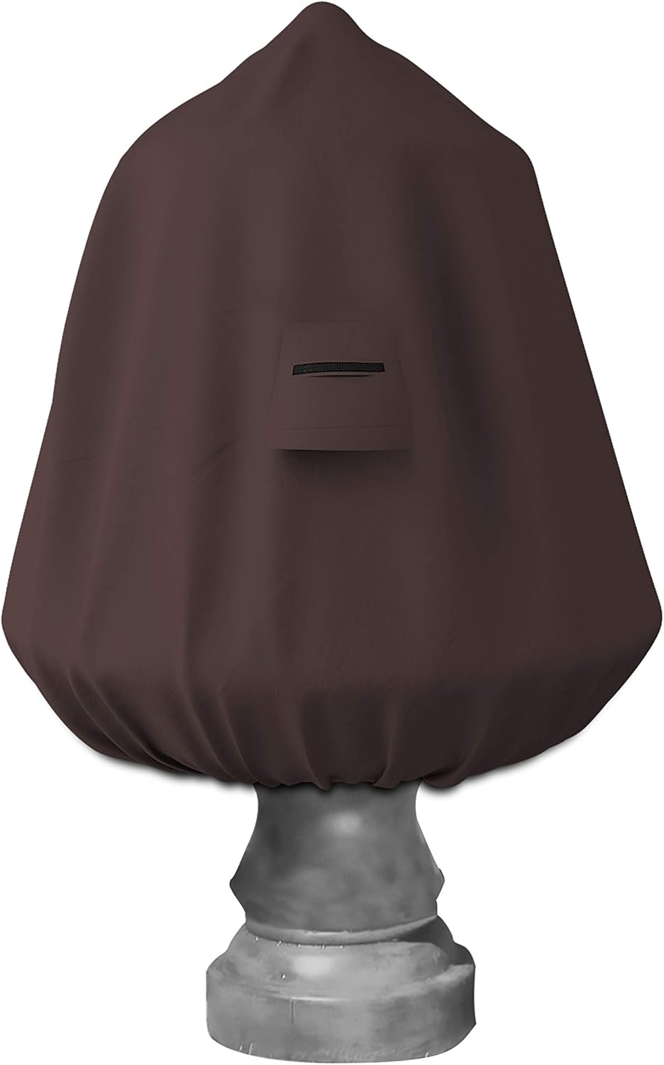 Covers & All Fountain Cover, Made of 18 Oz Cover Tuff Fabric, Waterproof & UV Resistant, Ideal for Extreme Weather (36" Dia x 42" H, Black)