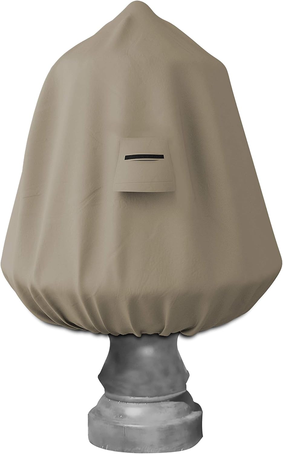 Covers & All Fountain Cover, Made of 12 Oz Cover Max Fabric, Waterproof & UV Resistant, Ideal for Moderate Weather (40" Dia x 52" H, Blue)