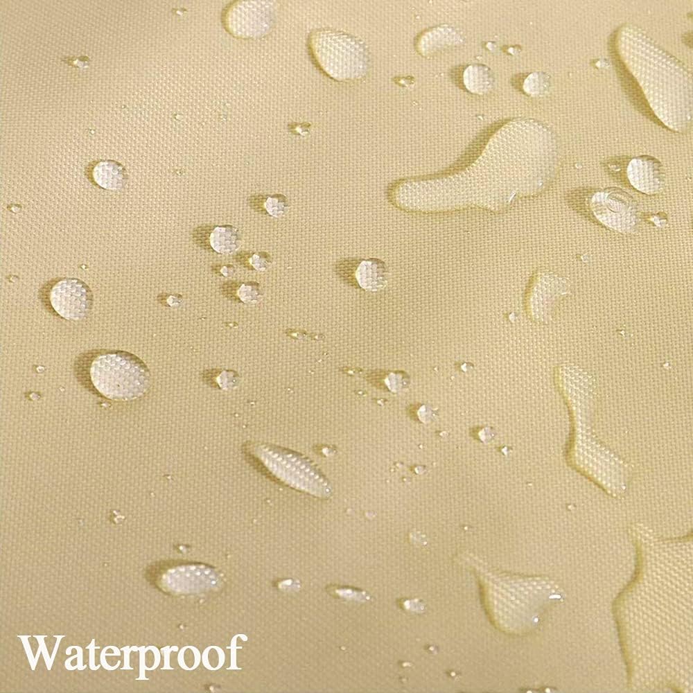 Outdoor Water Fountain Cover Waterproof Heavy Duty Cover for Winter Outdoor Garden Large Fountain Statue 44 Inch Diameter, 80 Inch Tall