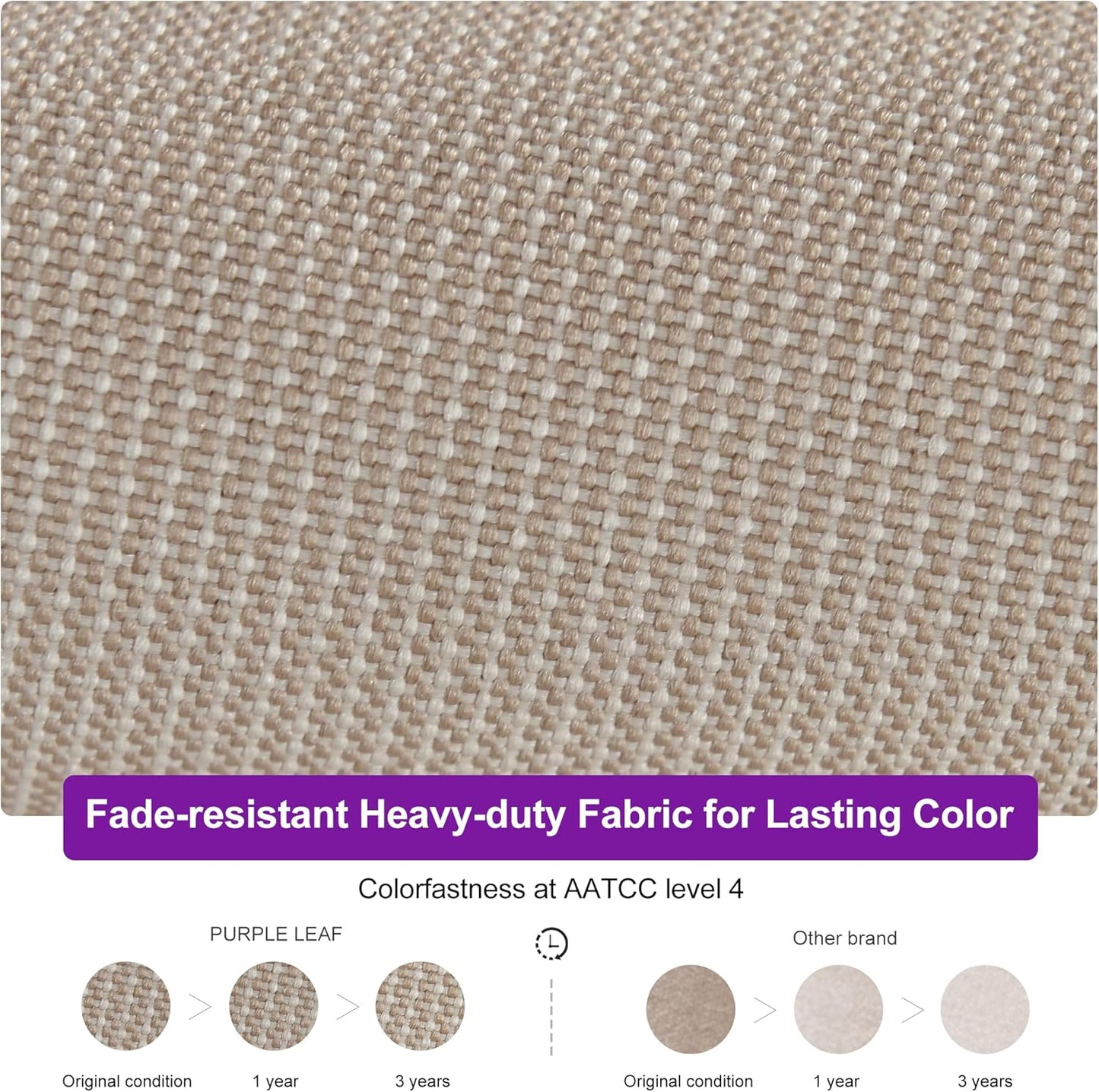 PURPLE LEAF 10' x 13' Cantilever Patio Umbrella Outdoor Umbrella with 330lbs Base Large Rectangular Windproof Offset Umbrella for Pool Deck Garden, Sand Dune