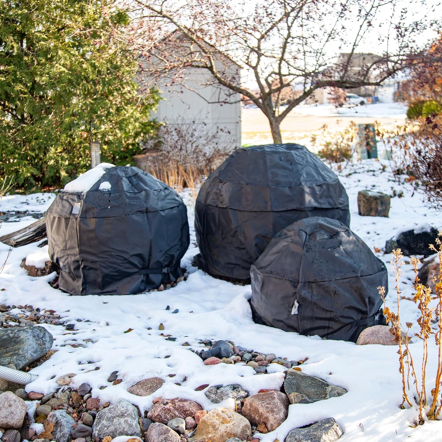 Aquascape Sphere, 40 inch H (102 cm) Protective Outdoor Fountain Cover, Black